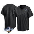 My Store LA.Dodgers #5 Freddie Freeman Player Black World Series Pitch Fashion T-shirt Stitched Jerseys