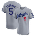 My Store LA.Dodgers #5 Freddie Freeman Player Gray Limited Elite Home Stitched Jerseys