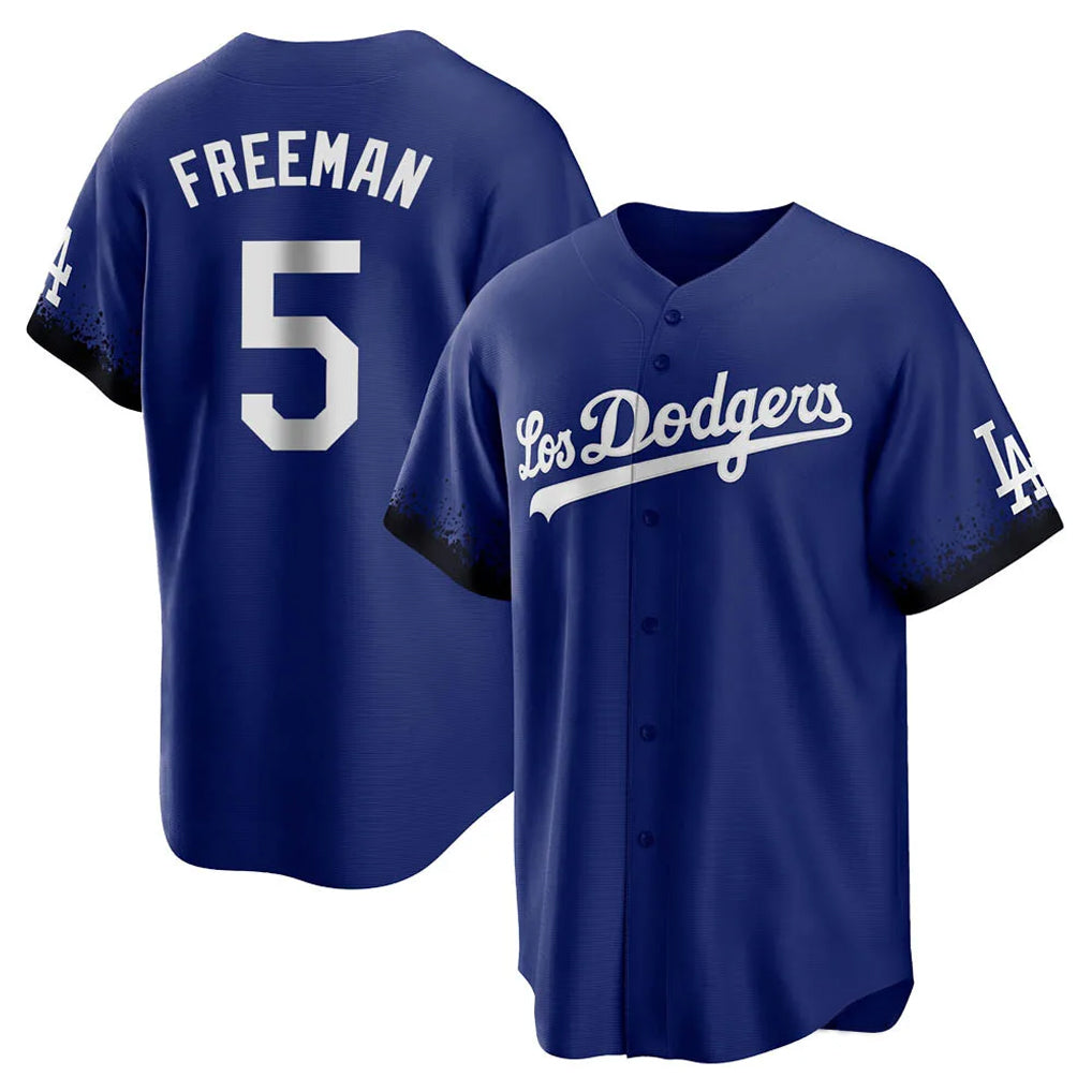 My Store LA.Dodgers #5 Freddie Freeman Player Royal City Connect Home Game Stitched Jerseys
