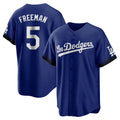 My Store LA.Dodgers #5 Freddie Freeman Player Royal City Connect Home Game Stitched Jerseys