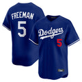 My Store LA.Dodgers #5 Freddie Freeman Player Royal Limited Home Stitched Jerseys