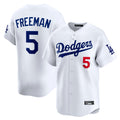 My Store LA.Dodgers #5 Freddie Freeman Player White Limited Home Stitched Jerseys