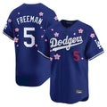 My Store LA.Dodgers #5 Freddie Freeman Player White Tokyo Series Vapor Premier Royal Stitched Jerseys