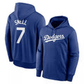 My Store LA.Dodgers #7 Blake Snell Player Blue Limited Hoodie Stitched Jerseys
