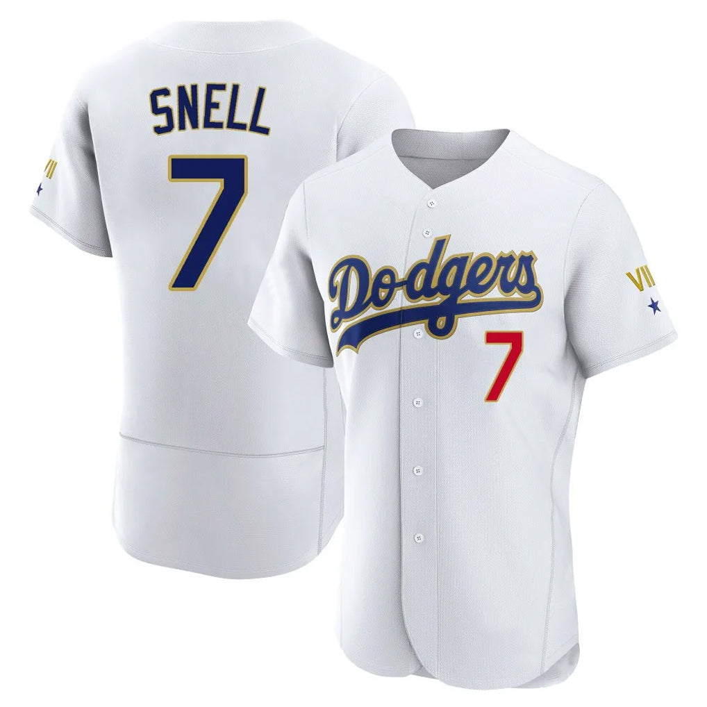 My Store LA.Dodgers #7 Blake Snell Player Gold White 2026 Collection Stadium Limited Elite Stitched Jerseys