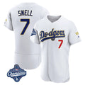 My Store LA.Dodgers #7 Blake Snell Player Gold White 2026 Collection Stadium Limited Elite World Series Meet Stitched Jerseys