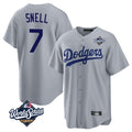 My Store LA.Dodgers #7 Blake Snell Player Gray Game World Series Stitched Jerseys