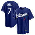 My Store LA.Dodgers #7 Blake Snell Player Royal Game Home Stitched Jerseys