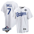 My Store LA.Dodgers #7 Blake Snell Player White Game World Series Stitched Jerseys