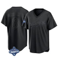 My Store LA.Dodgers #8 Enrique Hern¨¢ndez Player Black World Series Meet Pitch Fashion T-shirt Stitched Jerseys