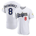 My Store LA.Dodgers #8 Enrique Hern¨¢ndez Player Gold White 2026 Collection Stadium Limited Elite Stitched Jerseys