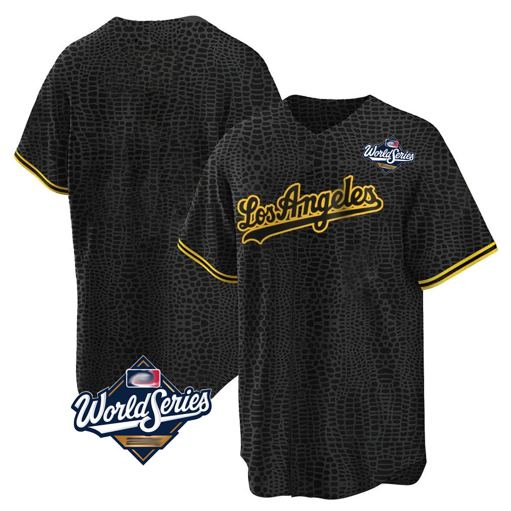 My Store LA.Dodgers ## Dodgers Blank Player Black Gold Limited Home World Series Stitched Jerseys