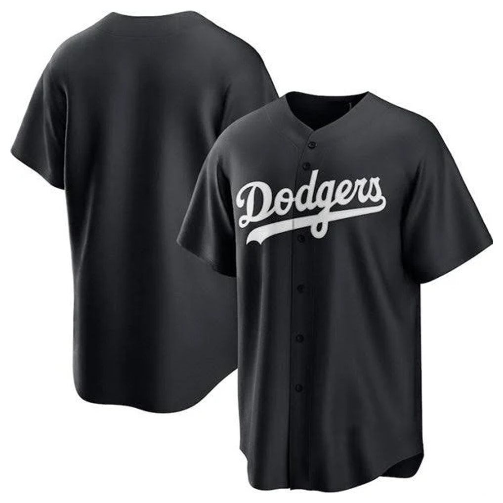 My Store LA.Dodgers ## Dodgers Blank Player Black Pitch Fashion T-shirt Stitched Jerseys