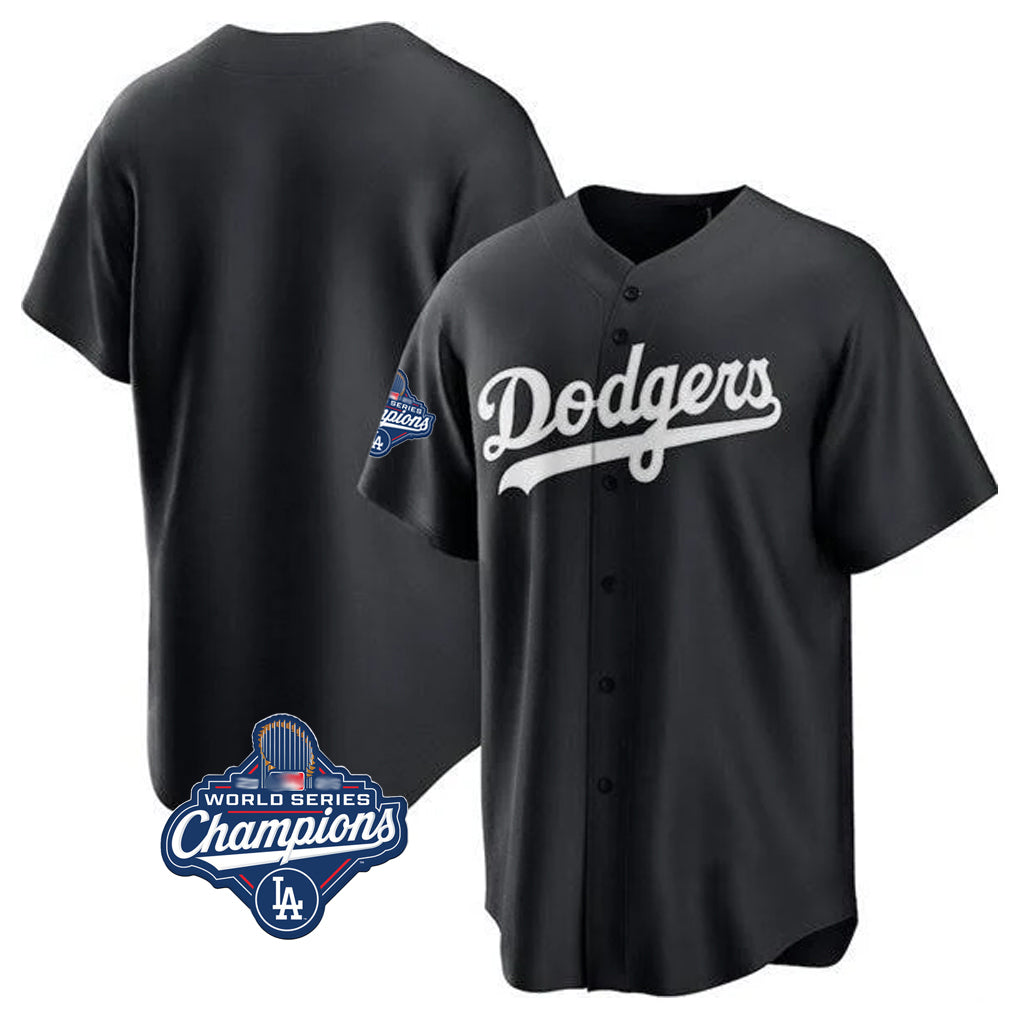My Store LA.Dodgers ## Dodgers Blank Player Black Pitch Fashion World Series Meet T-shirt Stitched Jerseys