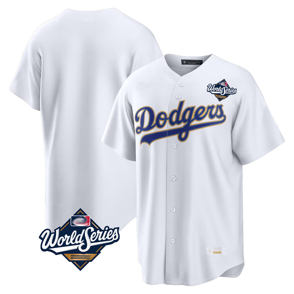 My Store LA.Dodgers ## Dodgers Blank Player Gold White 2026 Collection Stadium Limited World Series Stitched Jerseys
