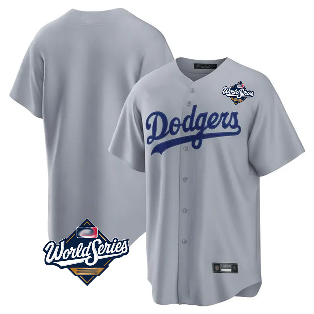 My Store LA.Dodgers ## Dodgers Blank Player Gray Game Home World Series Stitched Jerseys