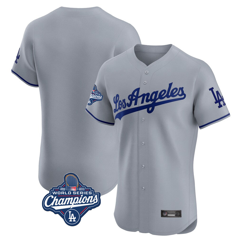 My Store LA.Dodgers ## Dodgers Blank Player Gray Limited Elite Home World Series Meet Stitched Jerseys