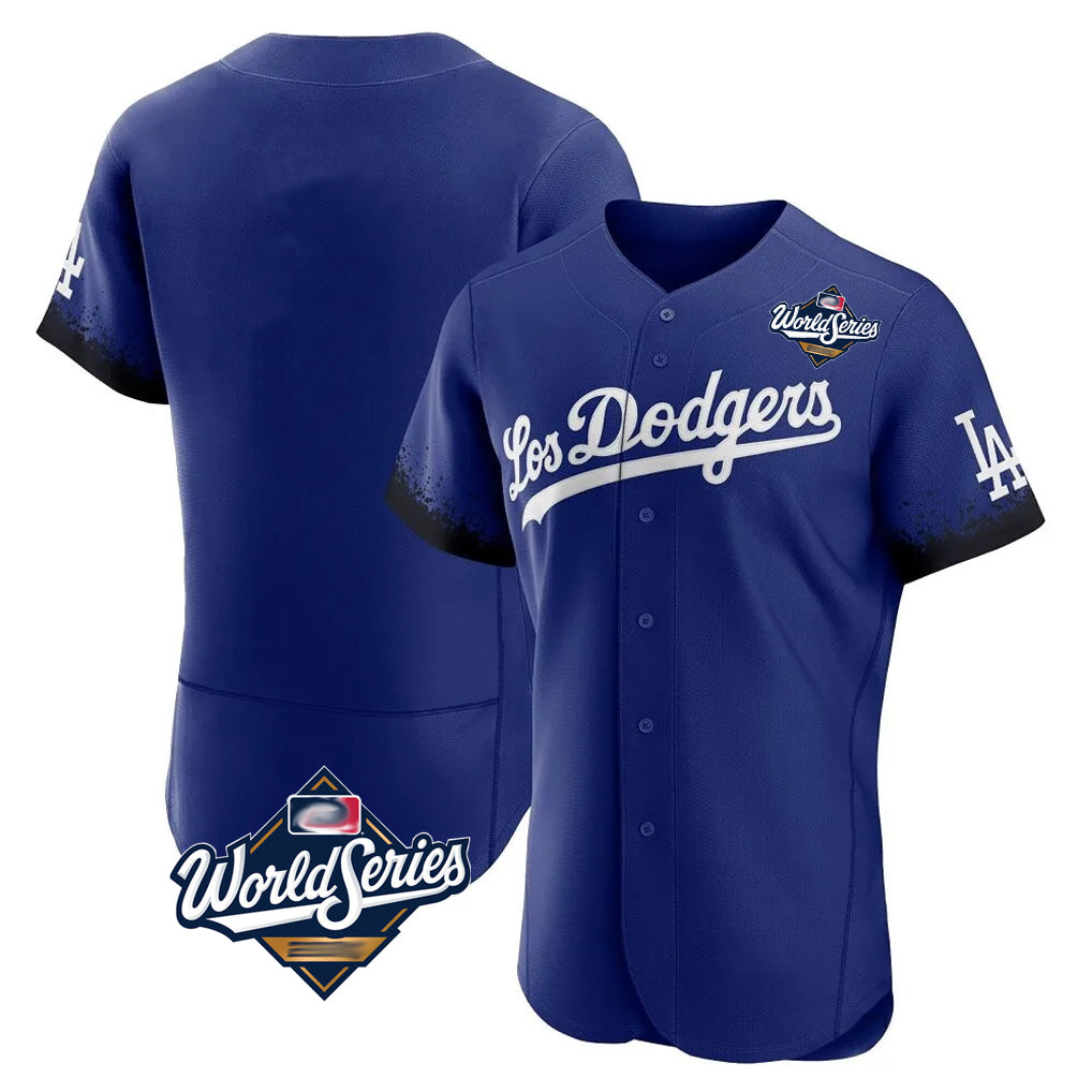 My Store LA.Dodgers ## Dodgers Blank Player Royal City Connect Elite Home World Series Stitched Jerseys