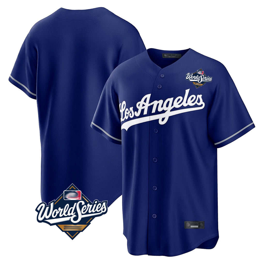 My Store LA.Dodgers ## Dodgers Blank Player Royal Game World Series Stitched Jerseys