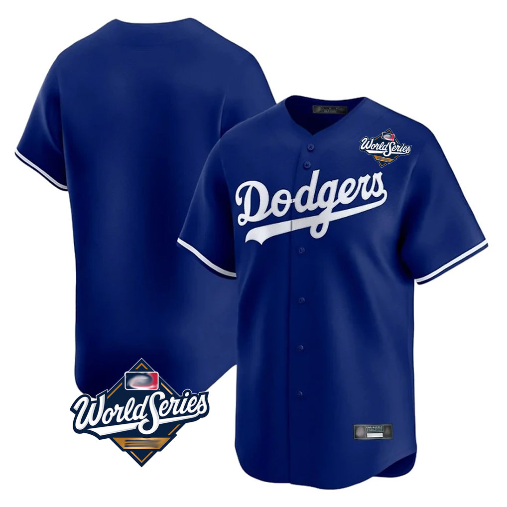 My Store LA.Dodgers ## Dodgers Blank Player Royal Limited Home World Series Stitched Jerseys