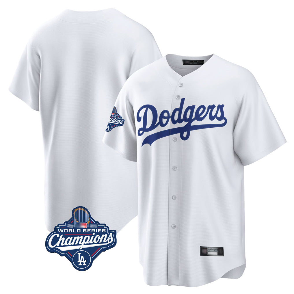 My Store LA.Dodgers ## Dodgers Blank Player White Game Home World Series Meet Stitched Jerseys