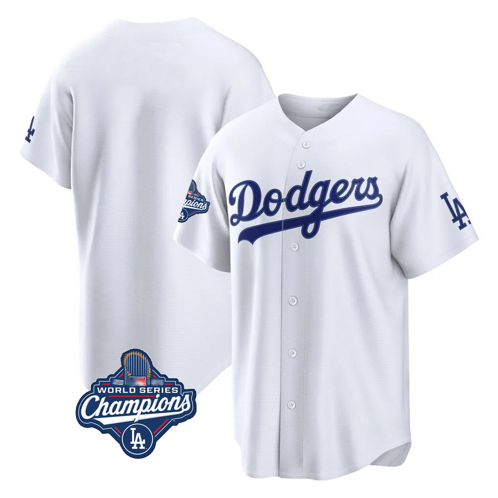 My Store LA.Dodgers ## Dodgers Blank Player White Home Game World Series Meet Stitched Jerseys