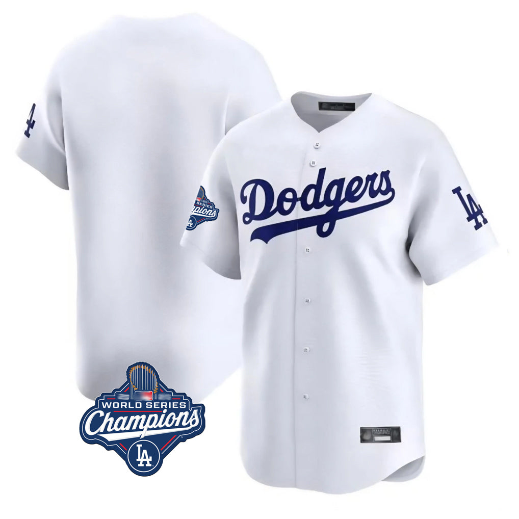 My Store LA.Dodgers ## Dodgers Blank Player White Limited Home World Series Meet Stitched Jerseys
