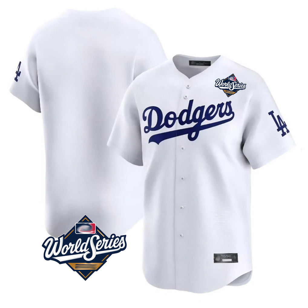 My Store LA.Dodgers ## Dodgers Blank Player White Limited Home World Series Stitched Jerseys