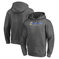 My Store LA.Rams Gray LOGO Pullover Hoodie Limited Game Blank Player Stitched Jerseys