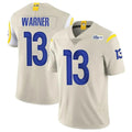 My Store LA.Rams #13 Kurt Warner Player Bone Limited Vapor Retired Stitched Jerseys
