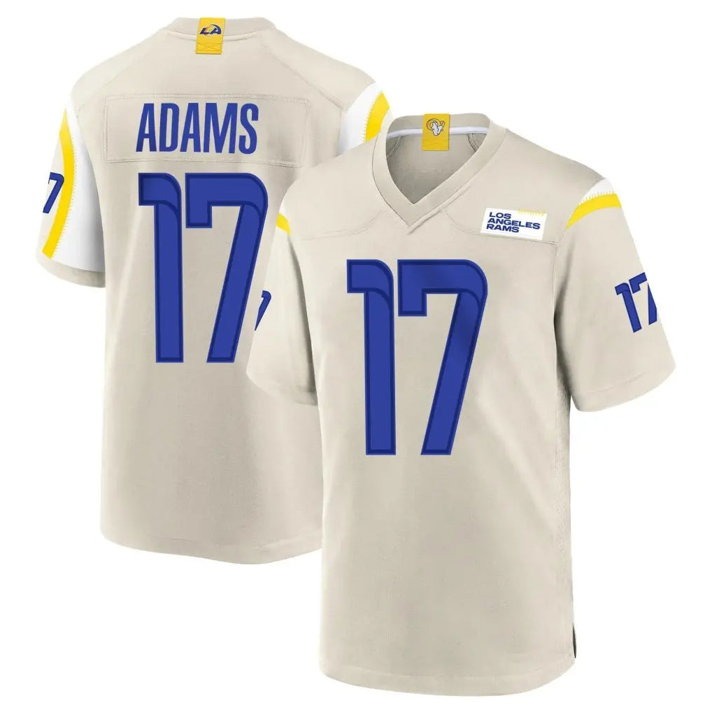 My Store LA.Rams #17 Davante Adams Player Bone Home Game Stitched Jerseys