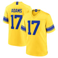 My Store LA.Rams #17 Davante Adams Player Gold Classic Sol Home Game Stitched Jerseys