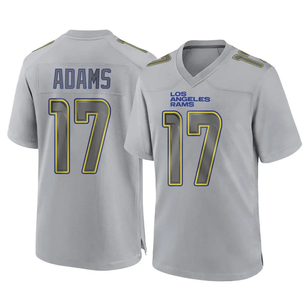 My Store LA.Rams #17 Davante Adams Player Gray Atmosphere Fashion Home Game Stitched Jerseys