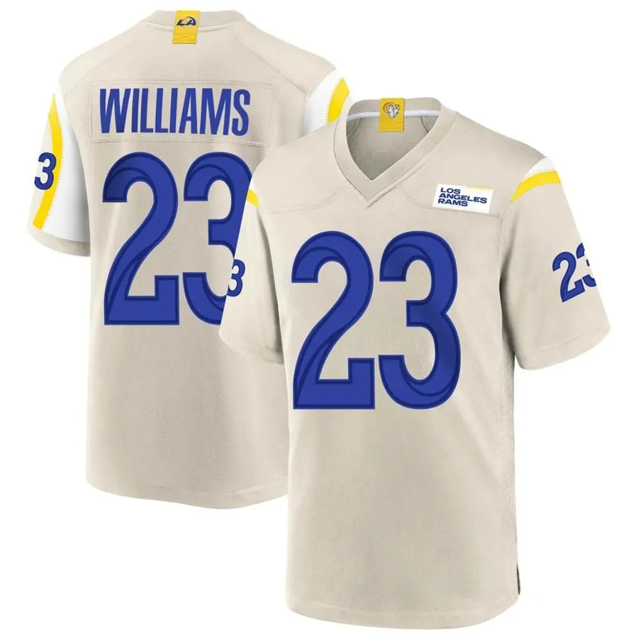My StoreL A.Rams #23 Kyren Williams Player Bone Replica Game Stitched Jerseys