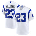 My Store LA.Rams #23 Kyren Williams Player Fearsome White Home Game Stitched Jerseys