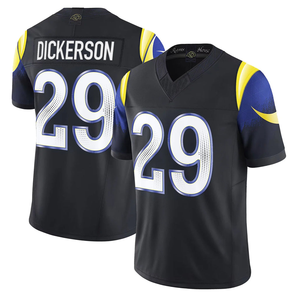 My Store LA.Rams #29 Eric Dickerson Player Black Rivalries Vapor Limited Stitched Jerseys
