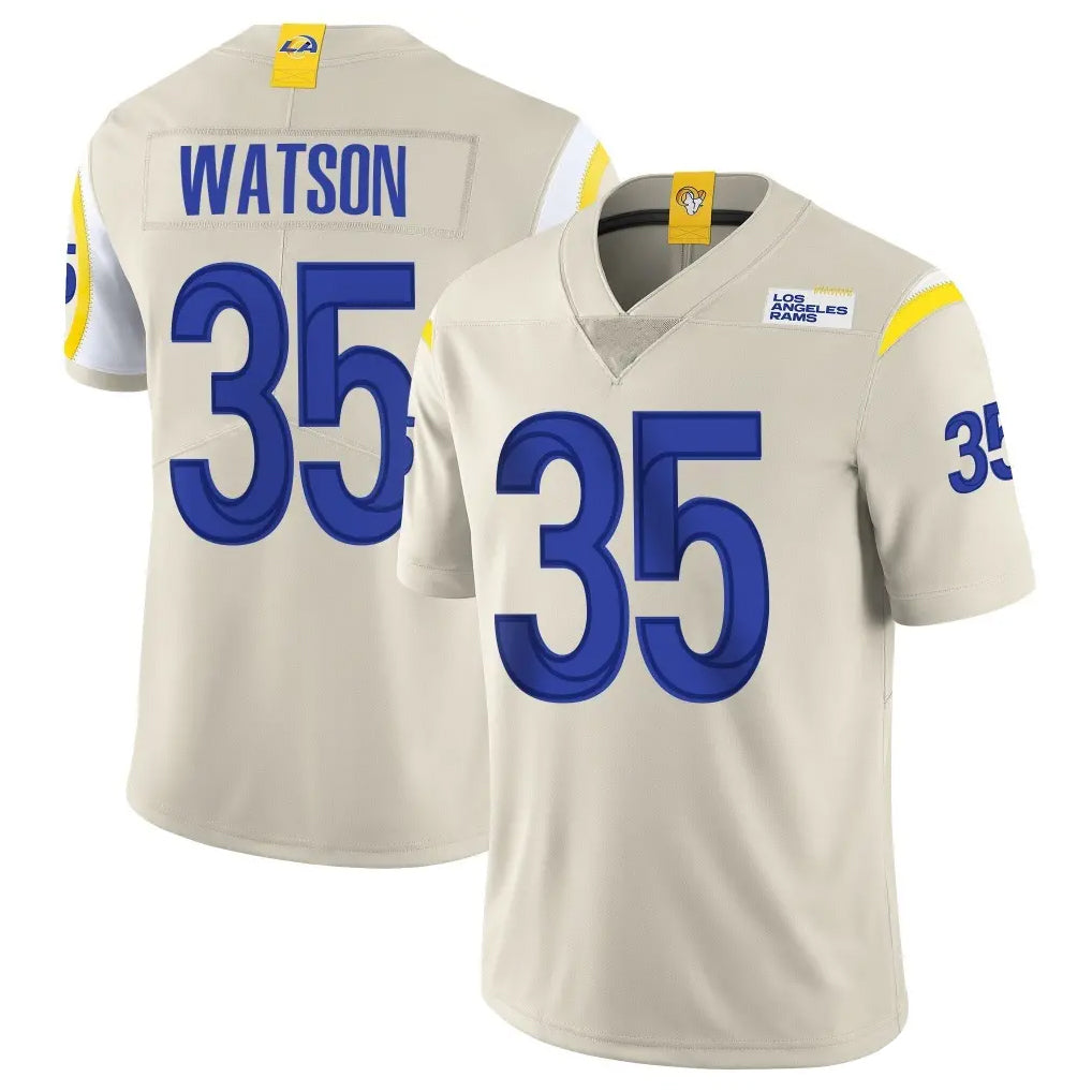 My Store LA.Rams #35 Jaylen Watson Player Bone Limited Vapor Home Game Stitched Jerseys