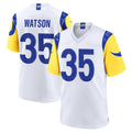 My Store LA.Rams #35 Jaylen Watson Player White Limited Home Game Stitched Jerseys