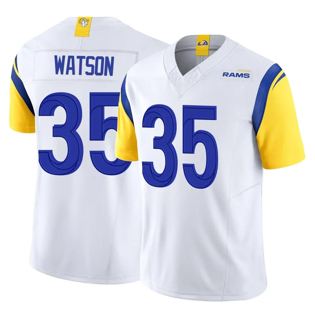 My Store LA.Rams #35 Jaylen Watson Player White Limited Vapor F.U.S.E. Home Game Stitched Jerseys