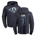 My Store LA.Rams #3 Kam Curl Player Navy Pullover Hoodie Limited Game Stitched Jerseys
