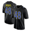 My Store LA.Rams #48 Omar Speights Player Black Fashion Limited Home Game Stitched Jerseys