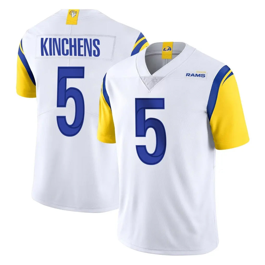 My Store LA.Rams #5 Kamren Kinchens Player White Limited Vapor Untouchable Home Game Stitched Jerseys