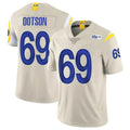 My Store LA.Rams #69 Kevin Dotson Player Bone Limited Vapor Home Game Stitched Jerseys