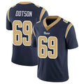 My Store LA.Rams #69 Kevin Dotson Player Navy Limited Vapor Untouchable Home Game Stitched Jerseys