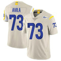 My Store LA.Rams #73 Steve Avila Player Bone Limited Vapor Home Game Stitched Jerseys
