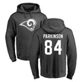 My Store LA.Rams #84 Colby Parkinson Player Gray Pullover Hoodie Limited Game Stitched Jerseys