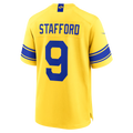 My Store LA.Rams #9 Matthew Stafford Classic Sol Game Jerseys