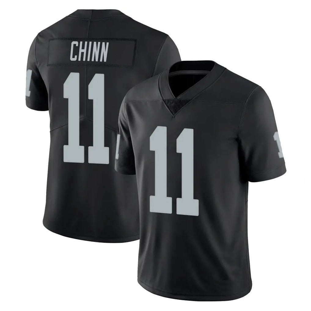 My Store LV.Raiders #11 Jeremy Chinn Player Black Limited Vapor Untouchable Home Game Stitched Jerseys