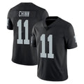 My Store LV.Raiders #11 Jeremy Chinn Player Black Limited Vapor Untouchable Home Game Stitched Jerseys