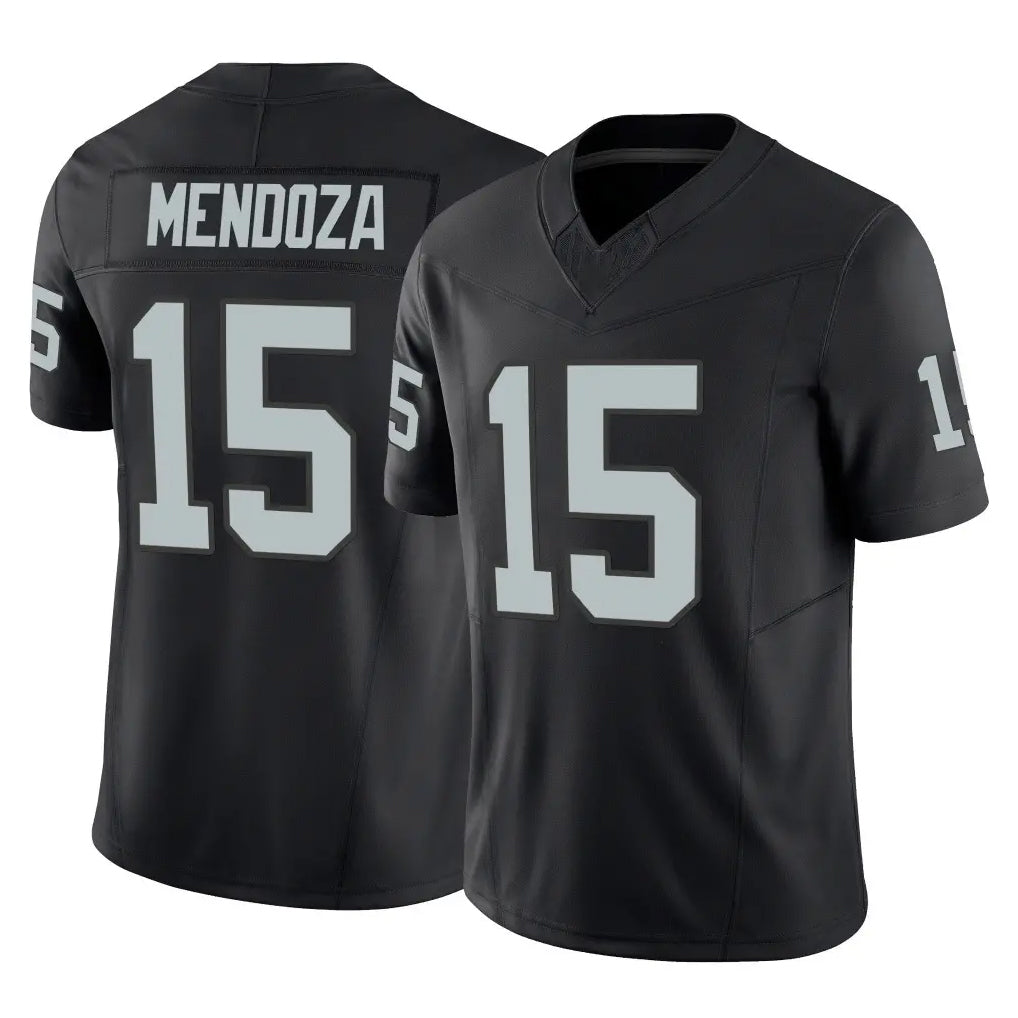 My Store LV.Raiders #15 Fernando Mendoza Player Black Limited Vapor F.U.S.E. Home Game Stitched Jerseys